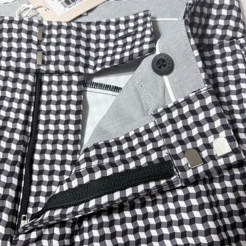 Peter Millar Women's Surge Gingham Print Performance Ankle
Golf Pants Black. NWT - Picture 10 of 16
